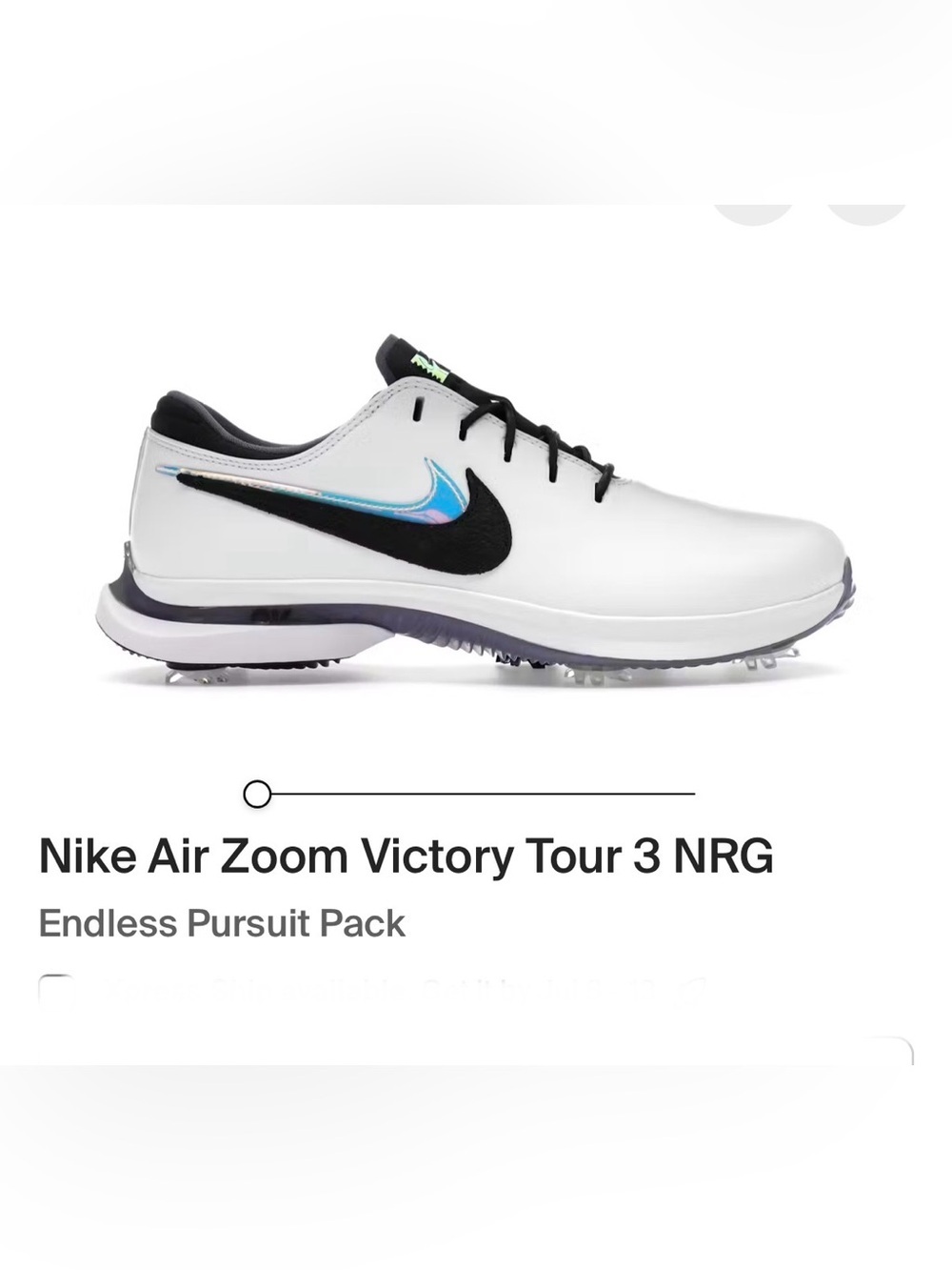Nike Air Zoom Victory Tour 3 NRG Special edition Size 12 Mens Golf Shoes